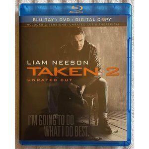 Taken 2 (Blu-ray/DVD, 2013, 2-Disc Set, Unrated/Theatrical) - No Digital